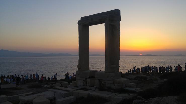 Sunset at Portara